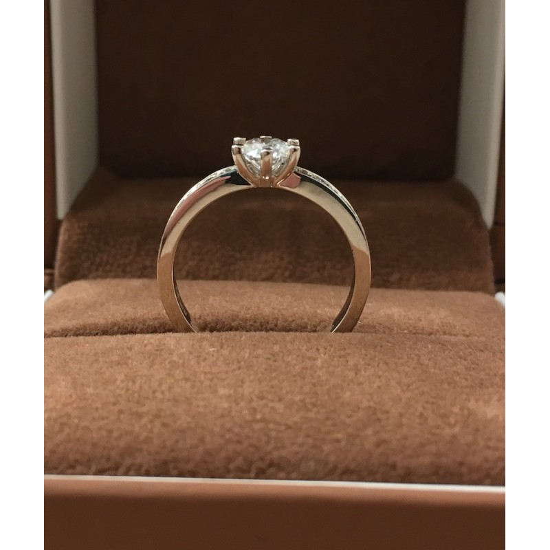 Ekluzívny prsteň s diamantom 0.50 ct