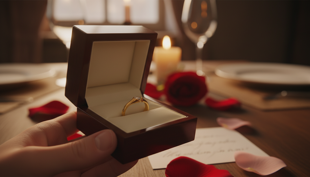 Prsteň s diamantom 0.30 ct SOL 1108 - žlté zlato 14 K - 10